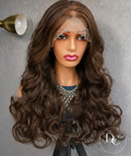 Luxury high-end  Futura Blended Wig (brown)